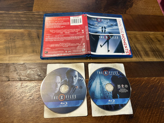 X-Files: Fight The Future & I Want To Believe (Blu ray, 20th Century Fox)