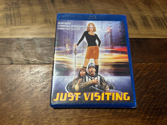 Just Visiting (Blu ray, Kino Lorber, Christina Applegate Classic, NEW/Sealed)