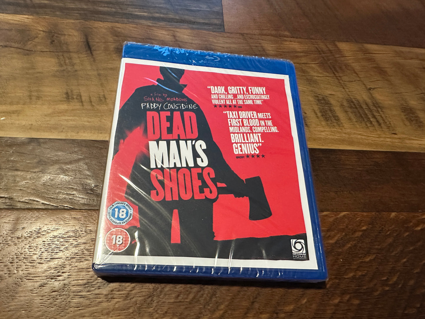 Dead Man’s Shoes (Blu ray, Optimum Home Entertainment, Region B, NEW)