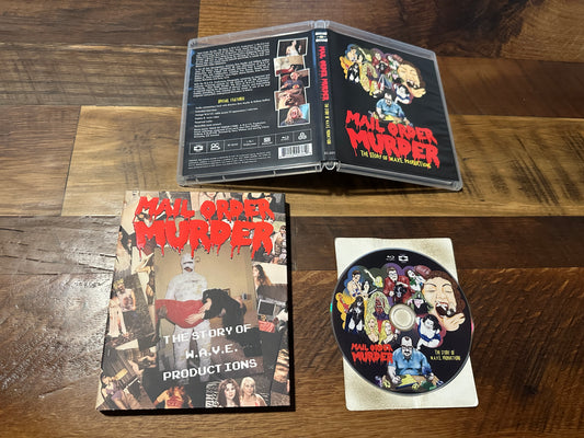 Mail Order Murder (Blu ray, Vinegar Syndrome Partner Label, Rare Slipcover)