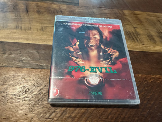 976 Evil (Blu Ray, Eureka, Region B, 80’s Classic Horror, NEW/Sealed)