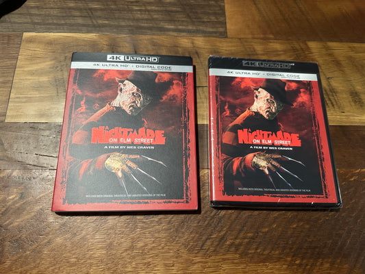 A Nightmare On Elm Street (4K Ultra HD, Warner Bros, Slipcover, NEW)