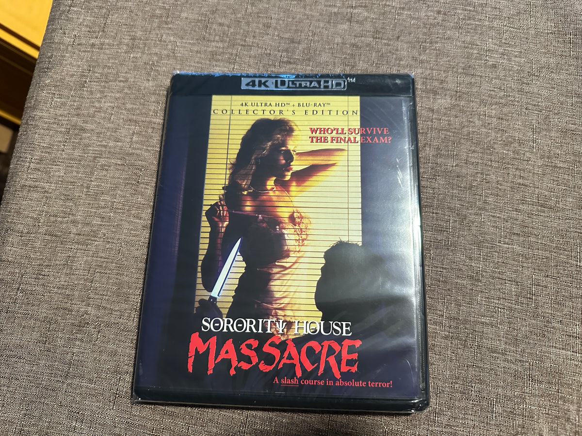 Sorority House Massacre (4K Ultra HD/Blu ray, Scream Factory, NEW)