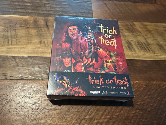 Trick Or Treat (4K Ultra HD, Synapse Films, Limited Edition, Cover C, NEW)