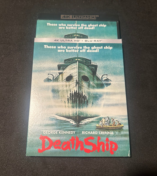 Death Ship (4K Ultra HD, Kino Lorber, Slipcover, 80's Classic Horror)