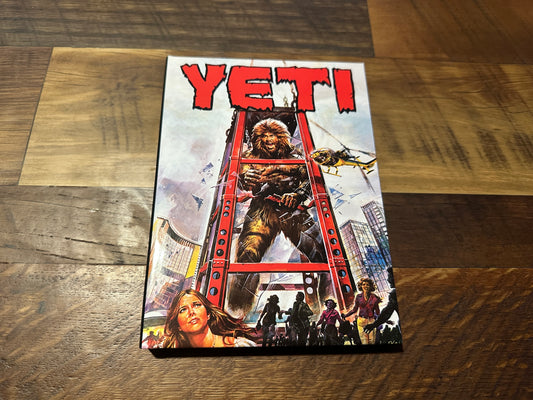 Yeti (Blu ray, Wicked Vision,Cover C, Mediabook, Region B, 333 Made, OOP)
