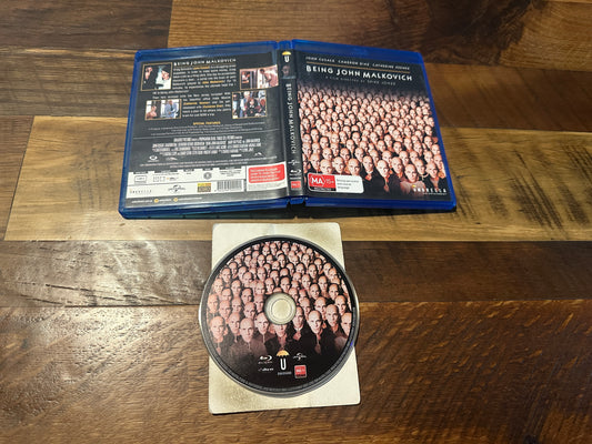 Being John Malkovich (Blu ray, Umbrella Entertainment, Region B)