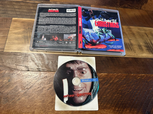 Don’t Open Till Christmas Blu ray-Vinegar Syndrome-80’s Horror Classic