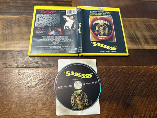 Sssssss (Blu ray, Scream Factory, 70's Horror, Don't Say It Hiss It)