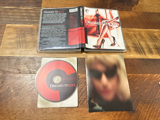 Dressed To Kill (Blu ray, Criterion Collection, Special Edition, 80’s Horror)