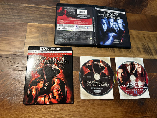 I Know What You Did Last Summer (4K Ultra HD, Slipcover, No Digital)