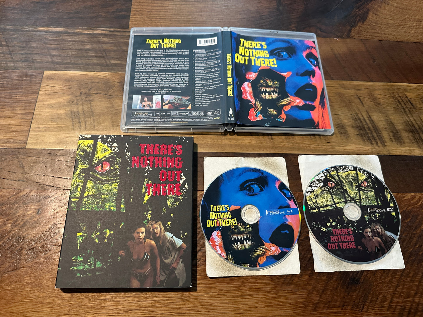 There’s Nothing out There! (Blu ray/DVD, Vinegar Syndrome, 2 Disc, 90’s Horror)