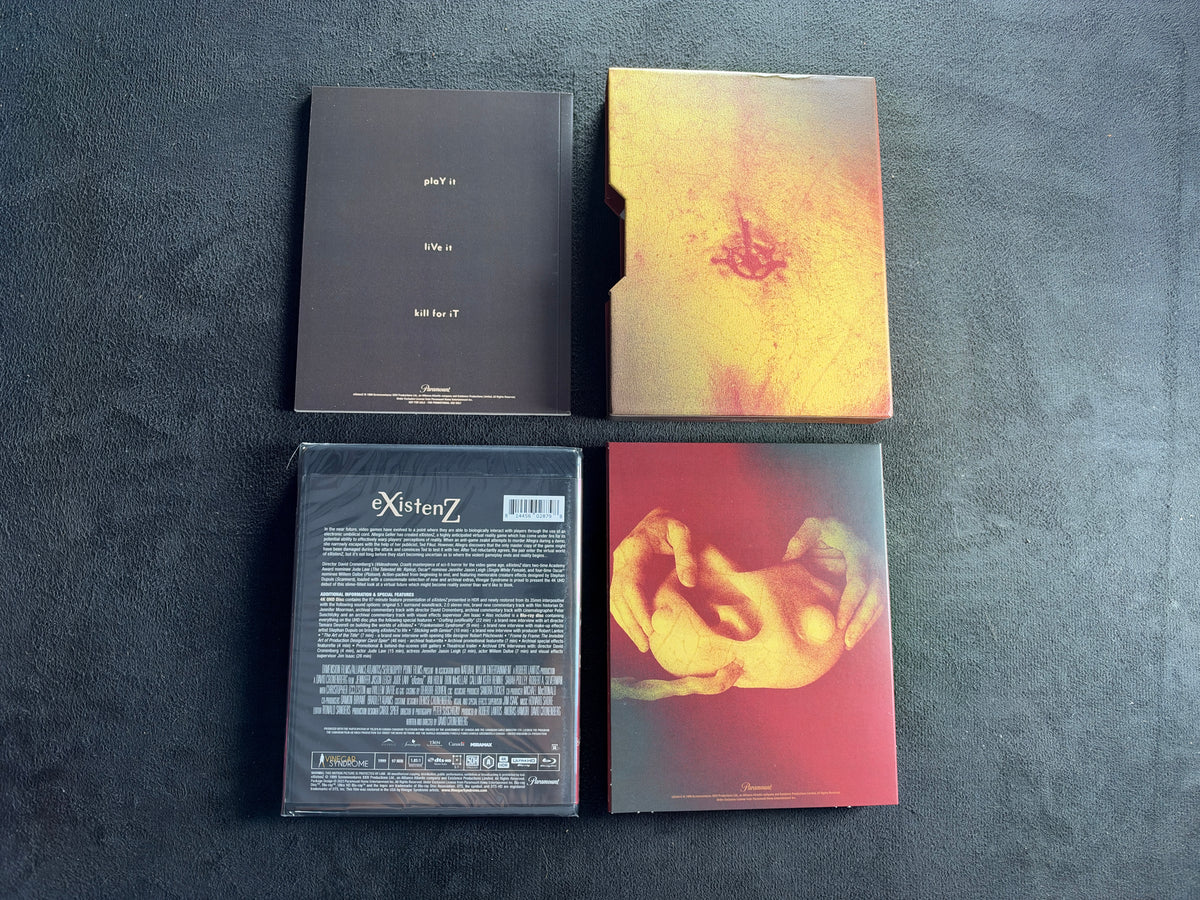 Existenz (4K Ultra HD/Blu ray, Vinegar Syndrome, Hard Slipcase, NEW)