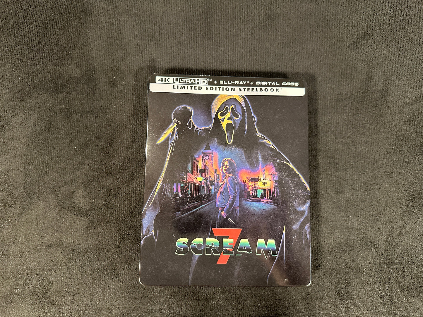 Scream 7 (4K Ultra HD/Blu ray, Steelbook, Limited Edition, No Digital)