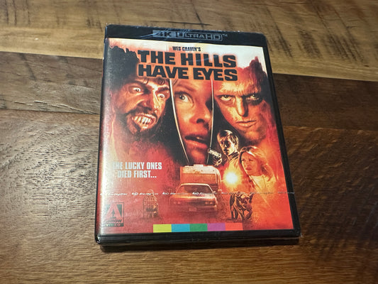 The Hills Have Eyes (4K Ultra HD, Arrow Video, Special Ed,US Release, NEW)