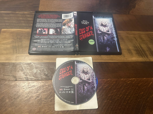 Eyes of a Stranger (Blu ray, Scream Factory, 80’s Horror Classic)