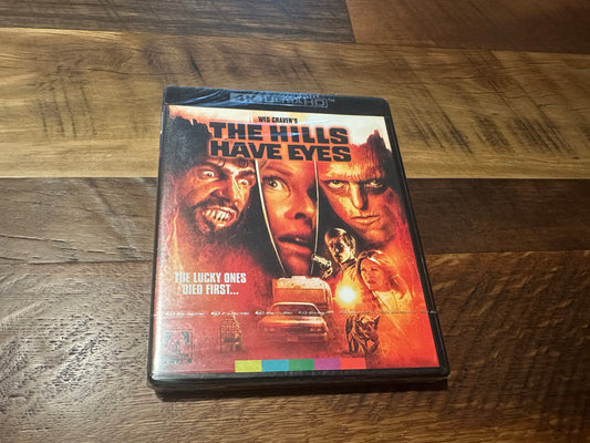 The Hills Have Eyes 4K Ultra HD-Arrow Video-Special Ed-US Release-NEW