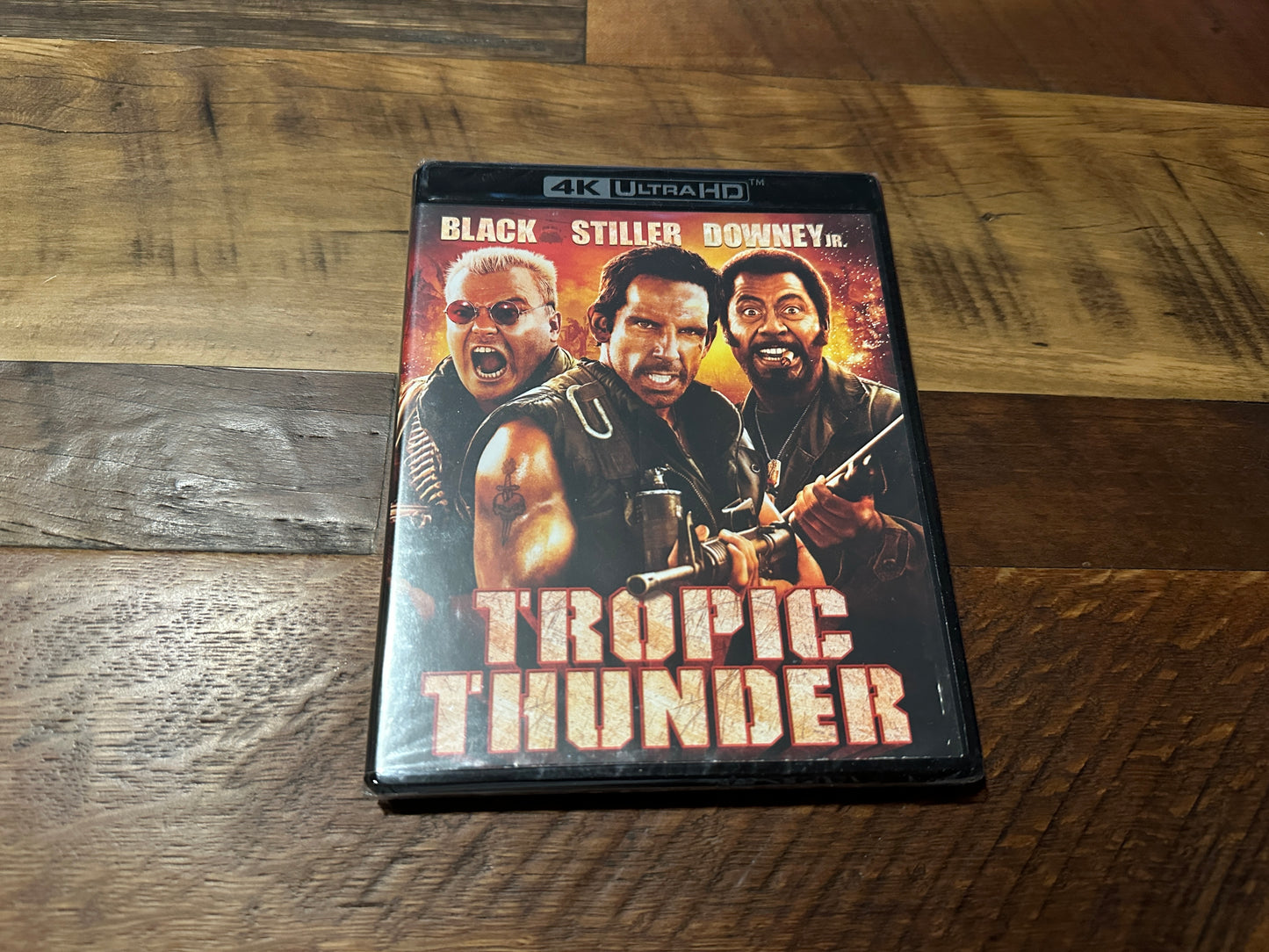 Tropic Thunder (4K Ultra HD/Blu ray, Kino Lorber, 2008 Classic, NEW)