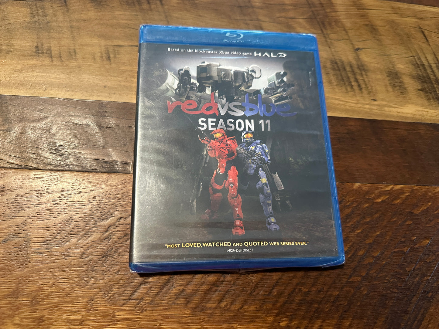 Red VS Blue Season 11 (Blu ray, Flatiron Film, New/Sealed)