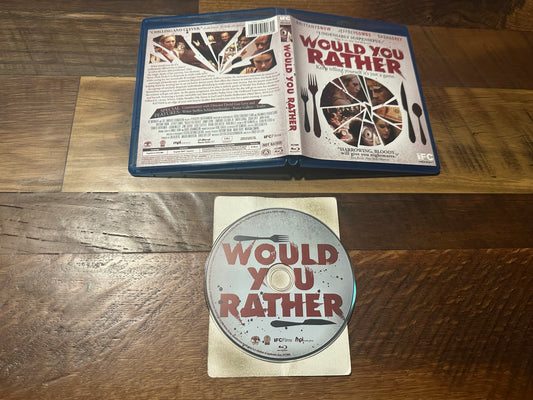 Would You Rather Blu ray-IFC Films-2012 Horror Classic-Widescreen-