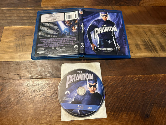 The Phantom 1996 (Blu ray, Lionsgate, Widescreen, Billy Zane)