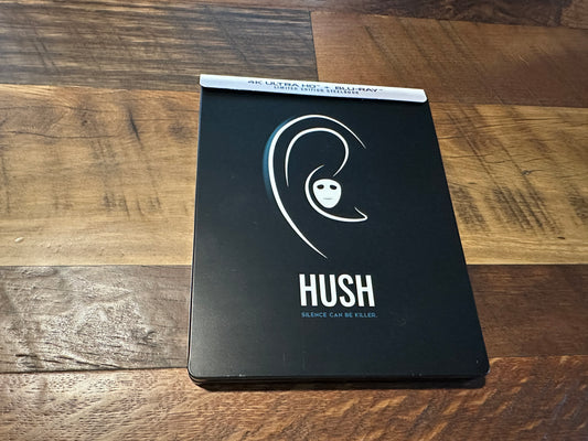 Hush (4K Ultra HD/Blu ray, Scream Factory, Steelbook, Limited Edition)