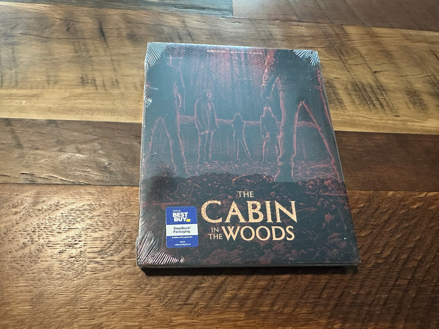 The Cabin In The Woods (4K Ultra HD/Blu ray, Slipcover, Steelbook, NEW)