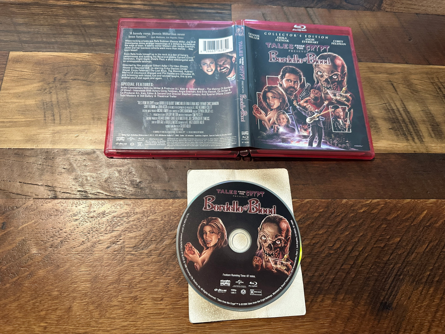 Tales From the Crypt Bordello Of Blood (Blu ray, Scream Factory, Collector’s Ed)