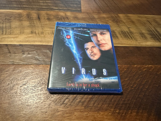 Virus (Blu ray, Scream Factory, Jamie Lee Curtis, 90’s Classic, NEW)