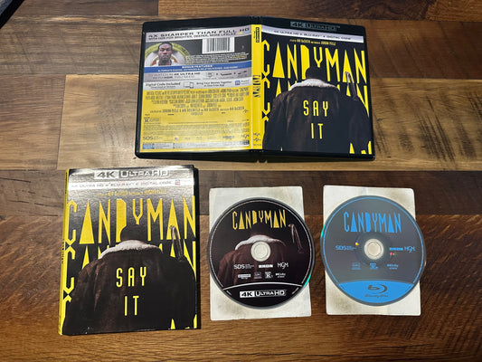 Candyman 2021 4K Ultra HD/Blu ray-MGM-Slipcover-No Digital-