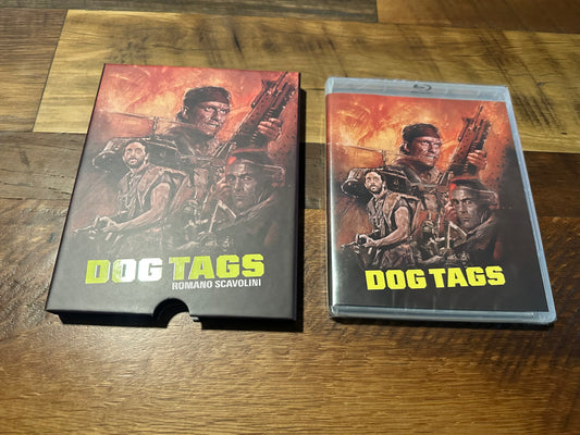 Dog Tags Blu ray-Vinegar Syndrome-Hard Slipcover-NEW/Sealed