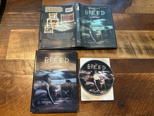 The Breed DVD, First Look Entertainment, Lenticular Slipcover)