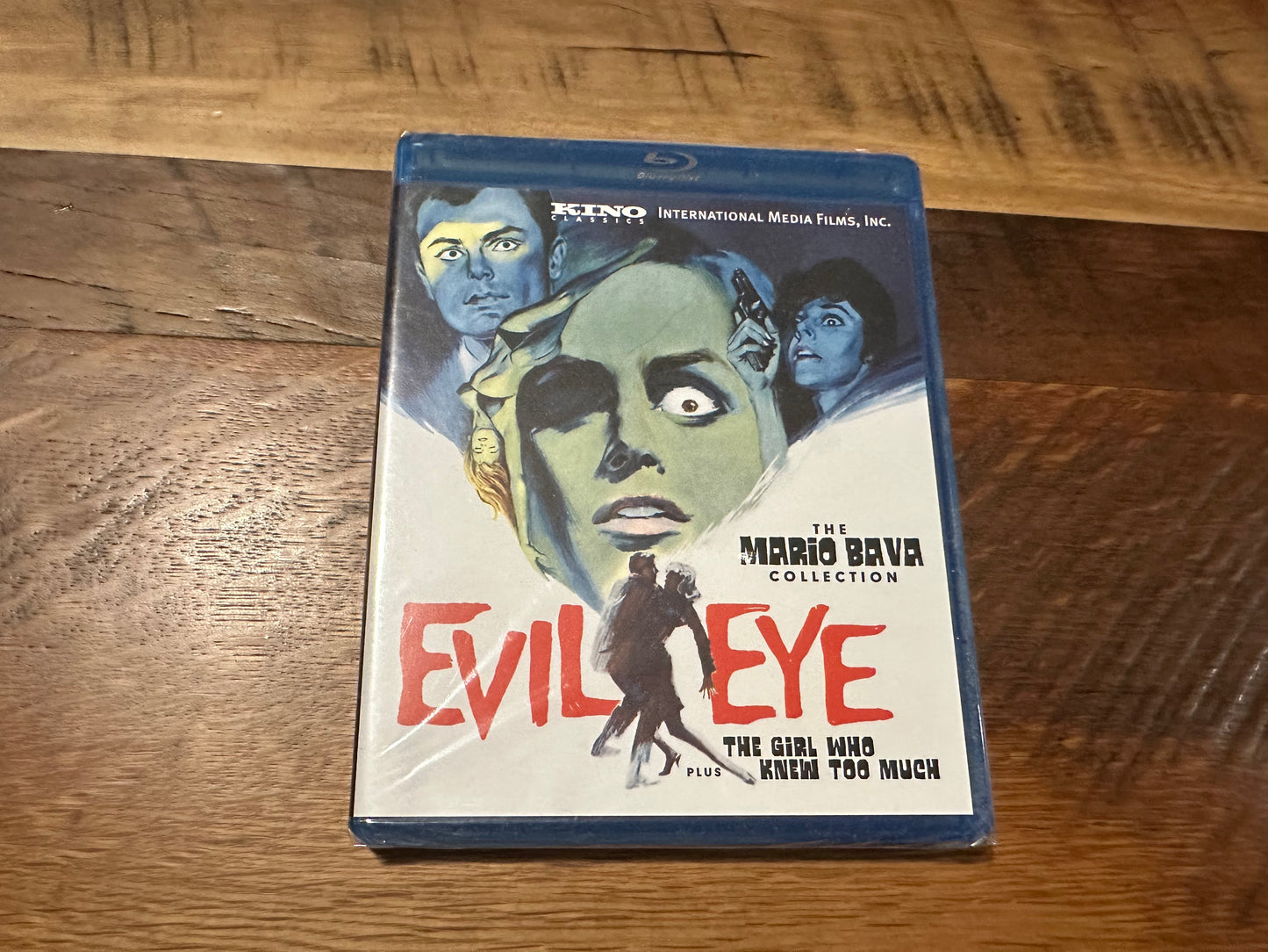 Evil Eye Blu ray-Kino Lorber-Mario Bava 60’s Classic-OOP-NEW/Classic-