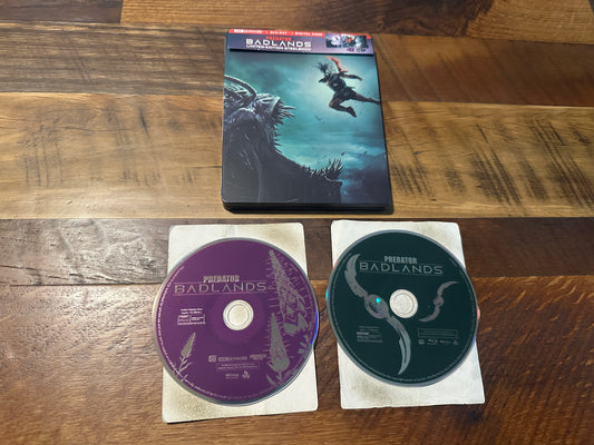 Predator Badlands (4K Ultra HD, Steelbook, 20th Century Fox, No Digital)