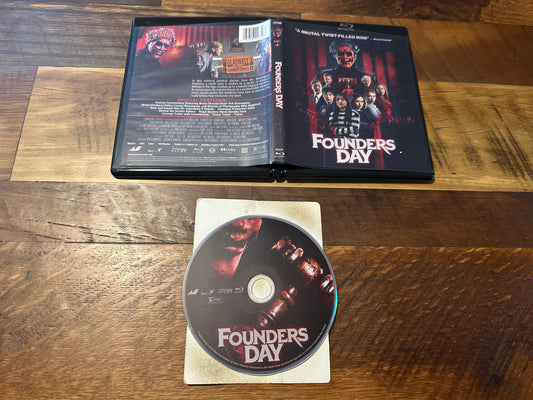 Founders Day (Blu ray, Dark Sky Films, 2024 Horror, Widescreen)