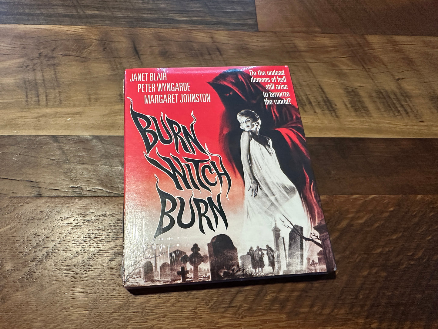 Burn Witch Burn (Blu ray, Kino Lorber, Slipcover, 60’s Horror, NEW)