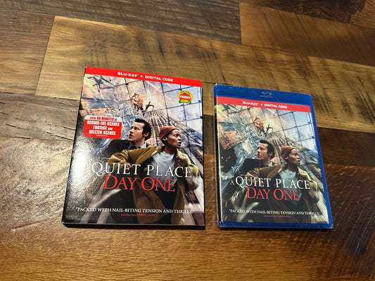 A Quiet Place Blu ray-Slipcover-Paramount-Modern Horror-NEW/Sealed