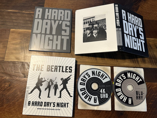 The Beatles 4K Ultra HD/Blu ray-Criterion Collection-60’s Classic-2 Disc