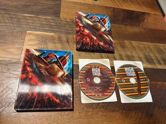 High Tension (4K Ultra HD, Steelbook, Lenticular Slipcover, No Digital)