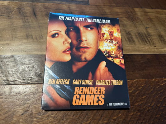 Reindeer Games (Blu ray, Kino Lorber, 2000 Classic, Slipcover, NEW)