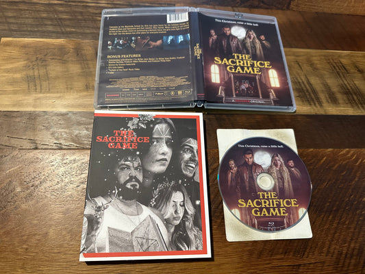 The Sacrifice Game Blu ray-Vinegar Syndrome Partner Label-Slipcover