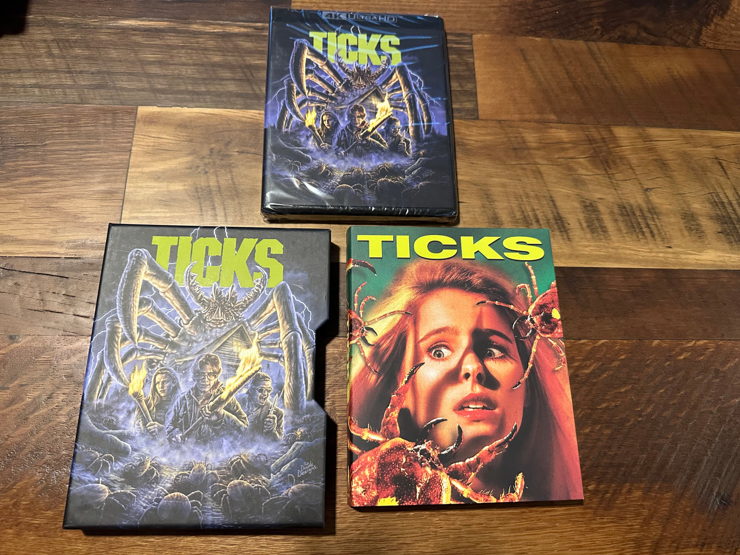 Ticks 4K Ultra HD*Vinegar Syndrome*Slipcover*Ami Dolenz*NEW