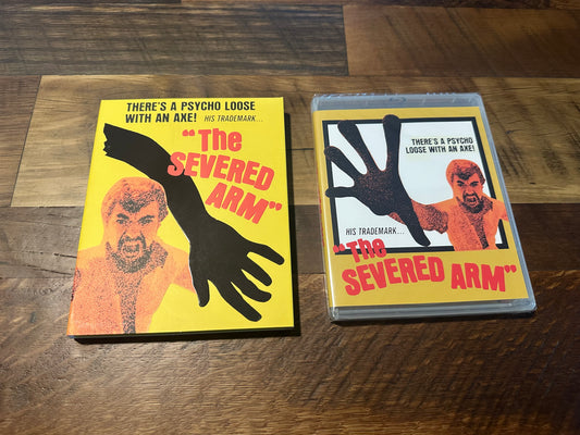 The Severed Arm Blu ray*Vinegar Syndrome*Slipcover*70s Horror*NEW