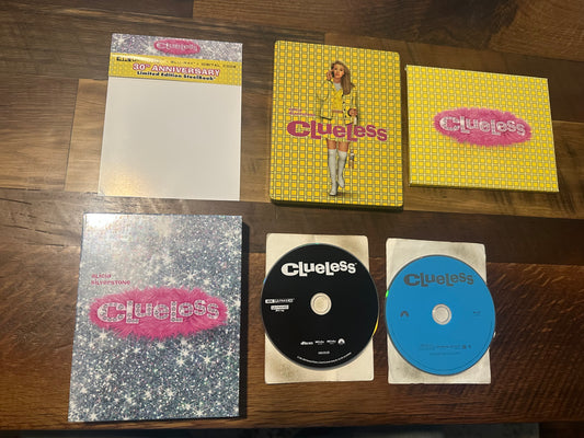 Clueless 4K Ultra HD-30th Anniversary Limited Ed-Steelbook-No Digital