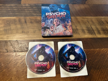 Psycho Goreman (Blu ray/DVD, Steelbook, RLJE Films-, 2 Disc, No Digital)