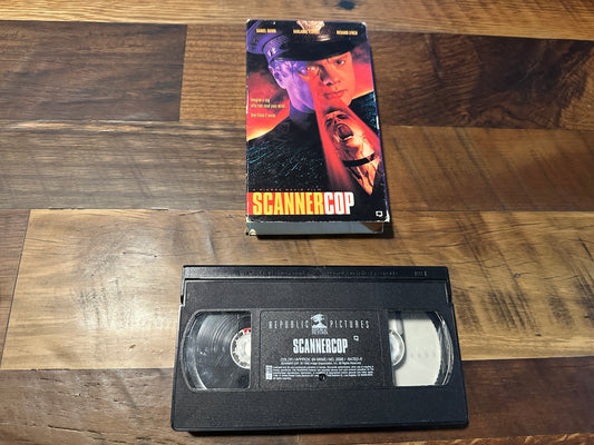Scanner Cop VHS-Republic Pictures-Daniel Quinn 90’s Classic-