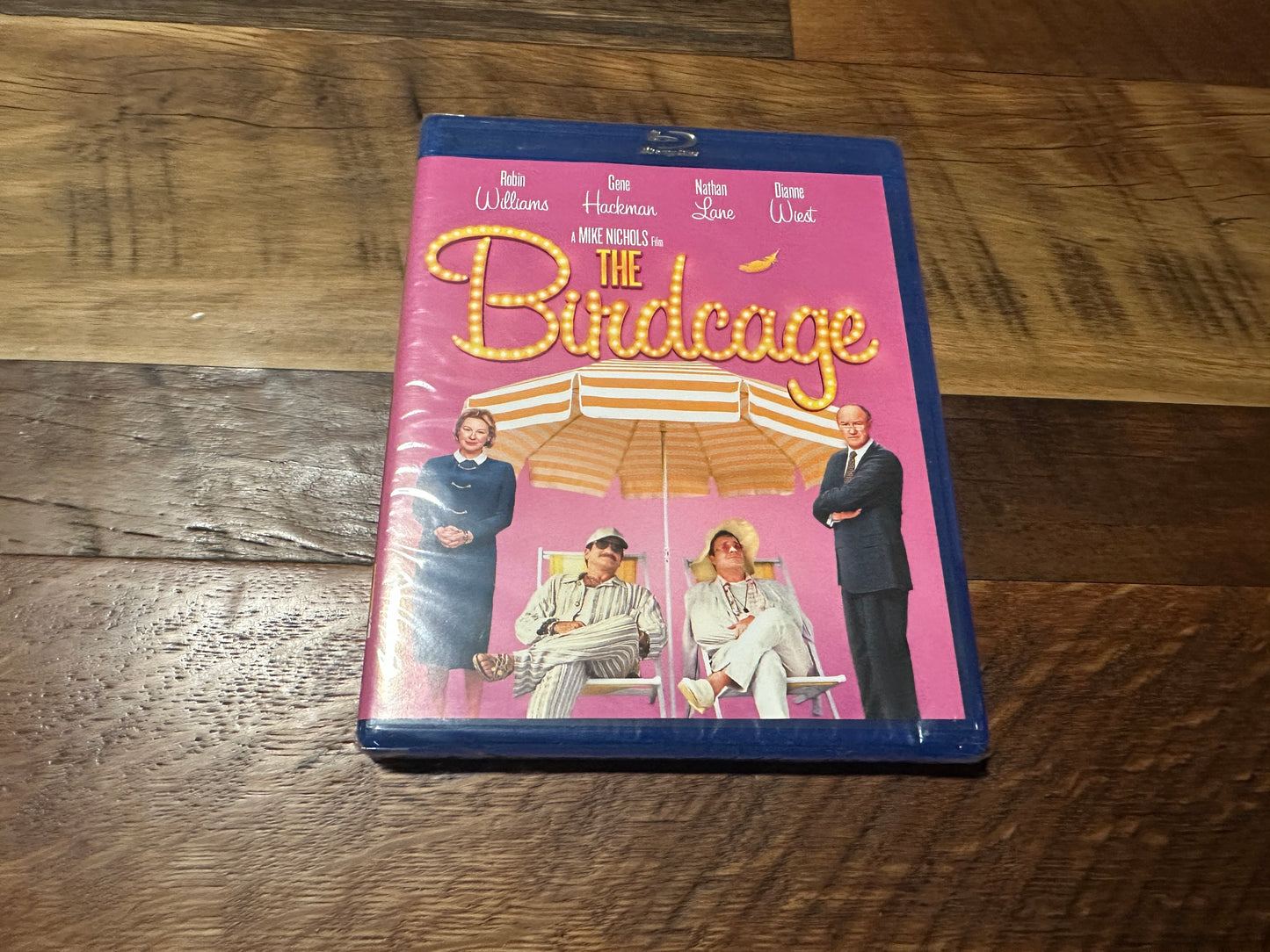 The Birdcage (Blu ray, Warner Bros, Robin Williams 90’s Classic, NEW)