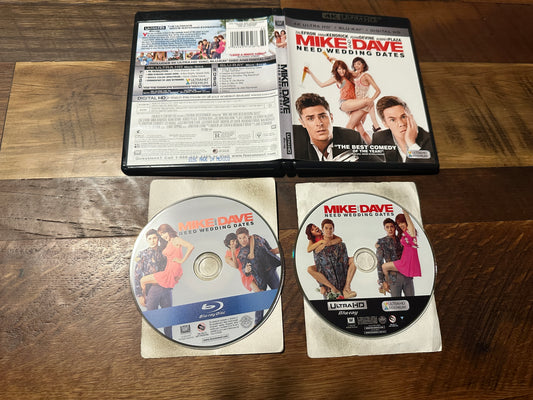Mike And Dave Need Wedding Dates (4K Ultra HD/Blu ray, 20th Century, No Digital)