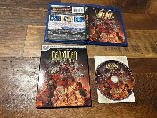 Candyman Day of the Dead (Blu ray,Vestron Video, Slipcover, No Digital)