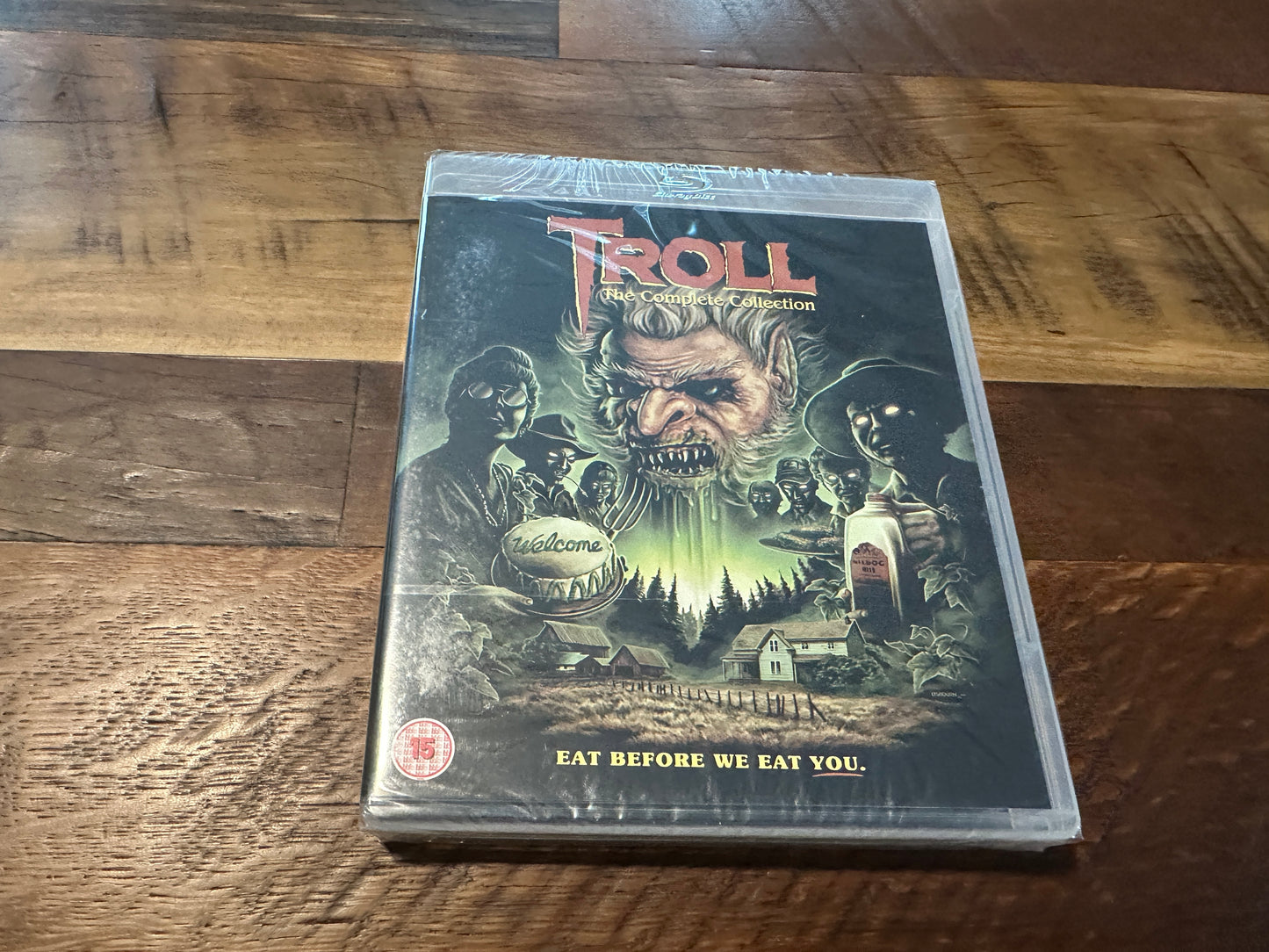 Troll The Complete Collection (Blu ray, Eureka, Part 1 & 2 & Doc, Region B, NEW)